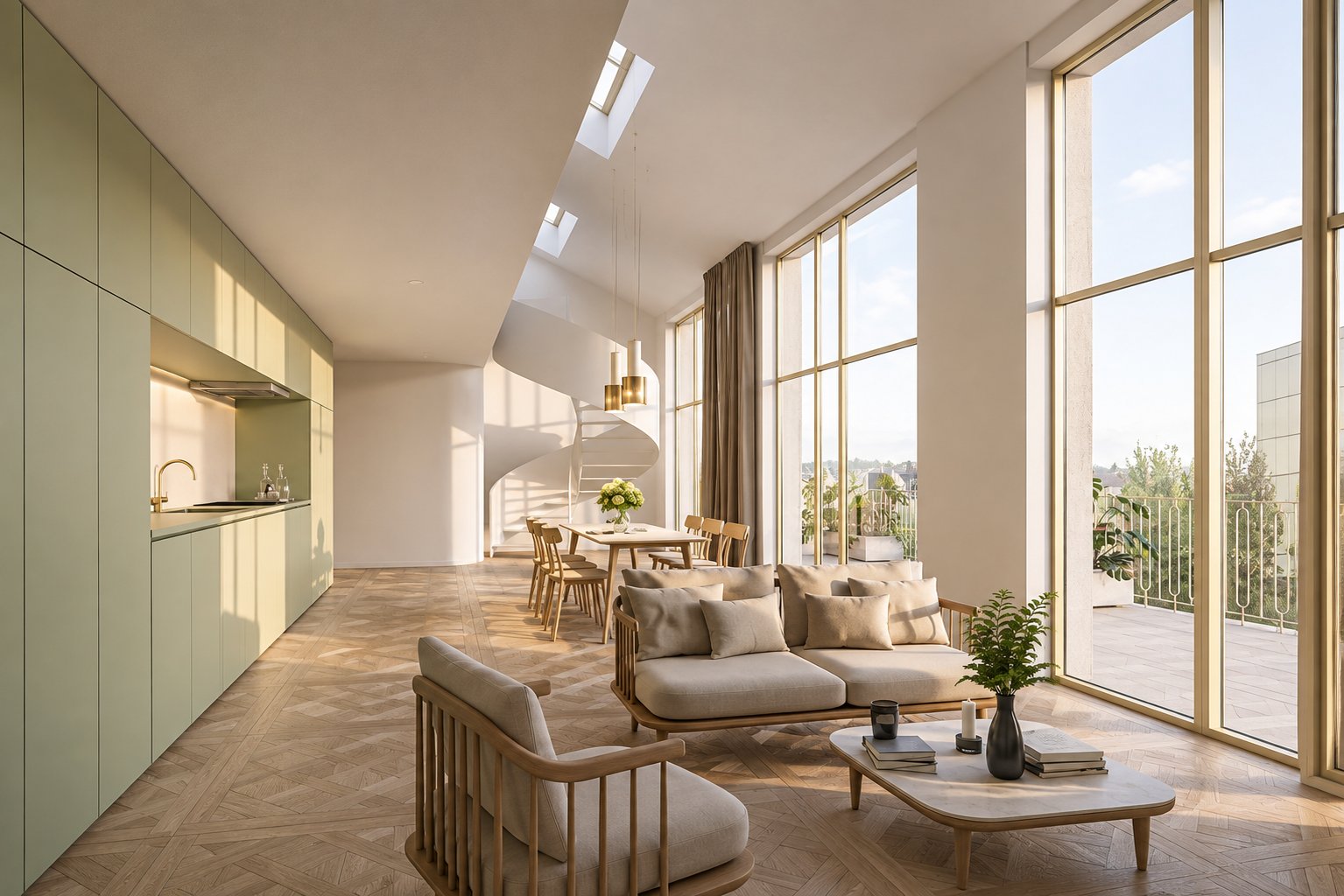 Appartement moderne à Bonnevoie - (APPARTEMENT 11) — 3 / 4