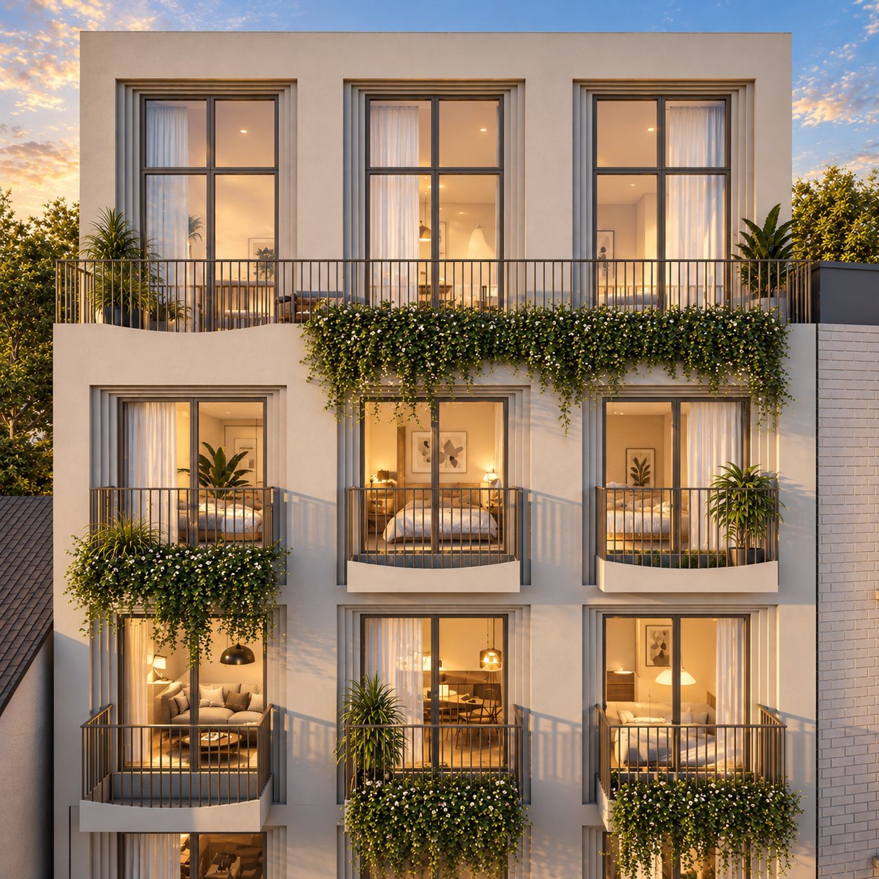 Appartement moderne à Bonnevoie - (APPARTEMENT 11) — 2 / 4