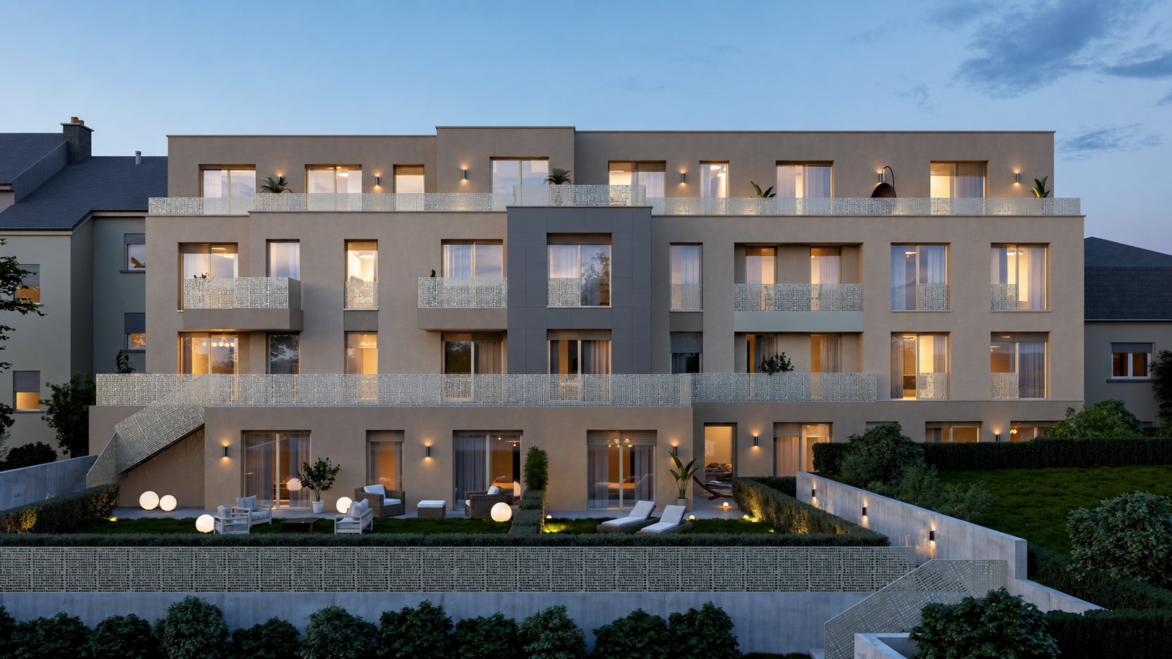 New 2-bedroom apartment with terrace — 3 / 6