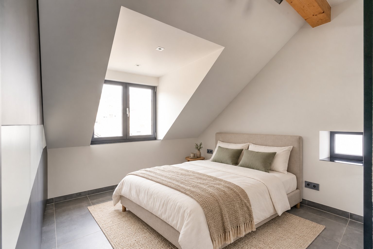 2-bedroom apartment with fireplace — Bissen — 8 / 10