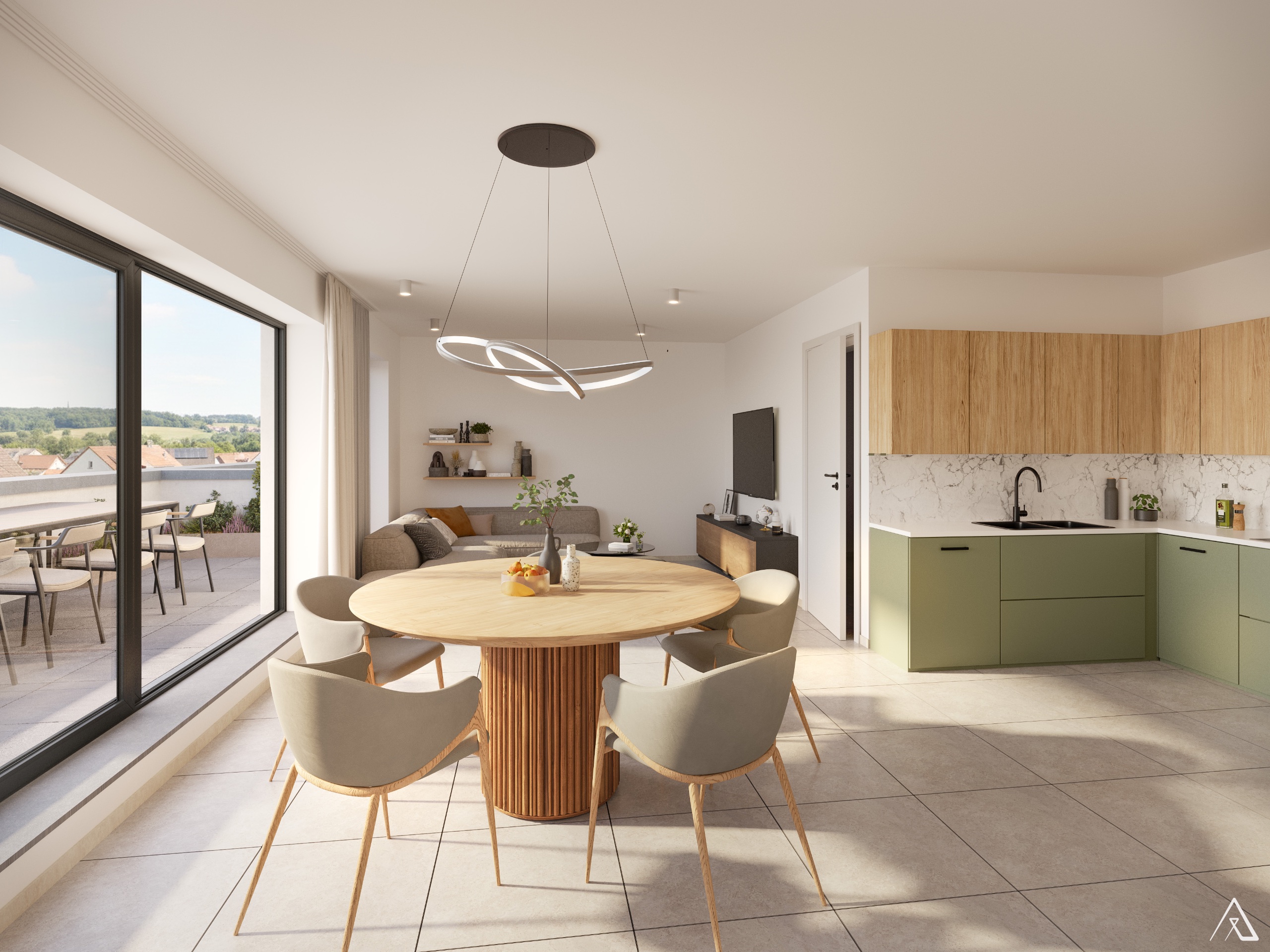Duplex neuf, 3 chambres, terrasse — 6 / 7