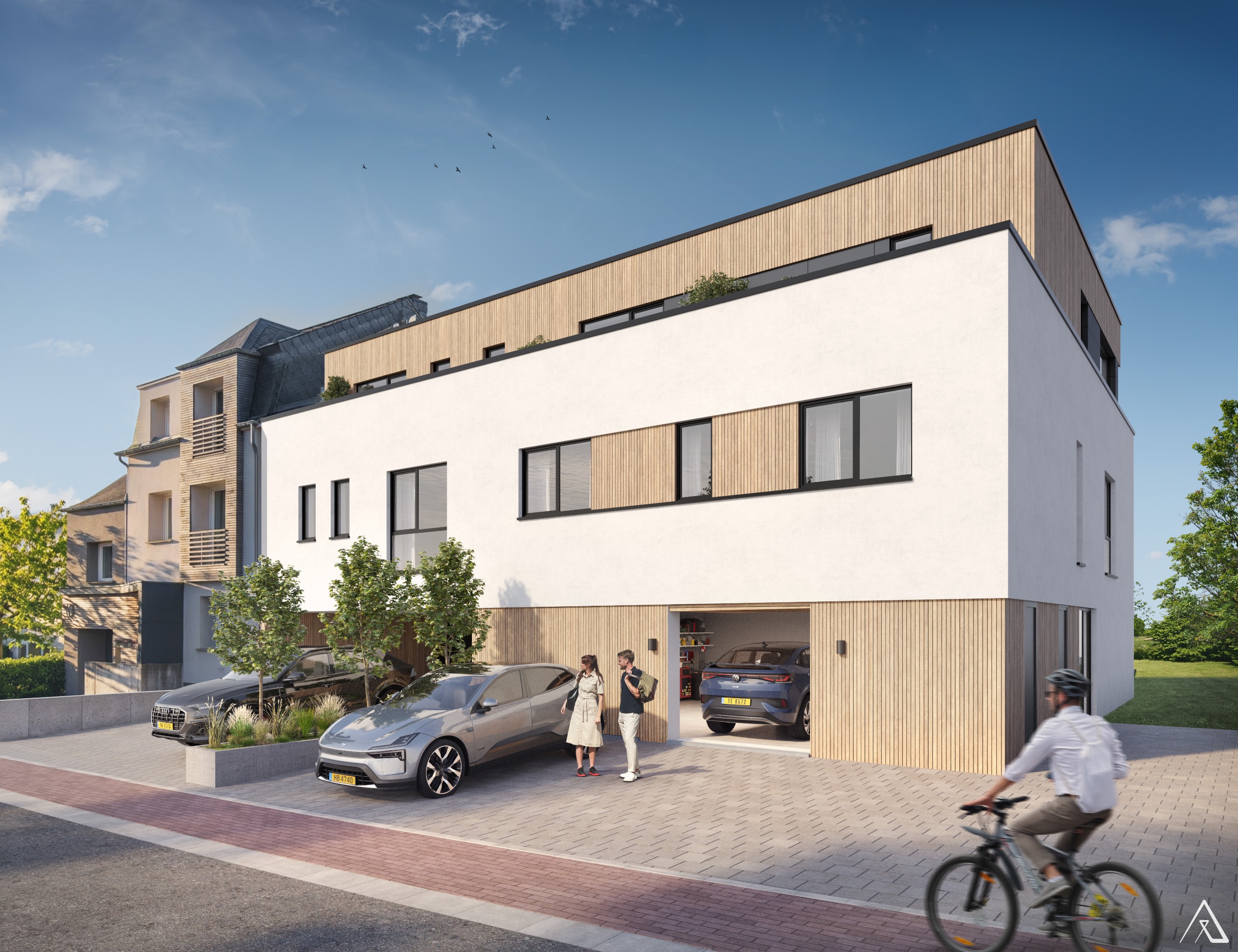 Duplex neuf, 2 chambres, terrasse et jardin — 4 / 7