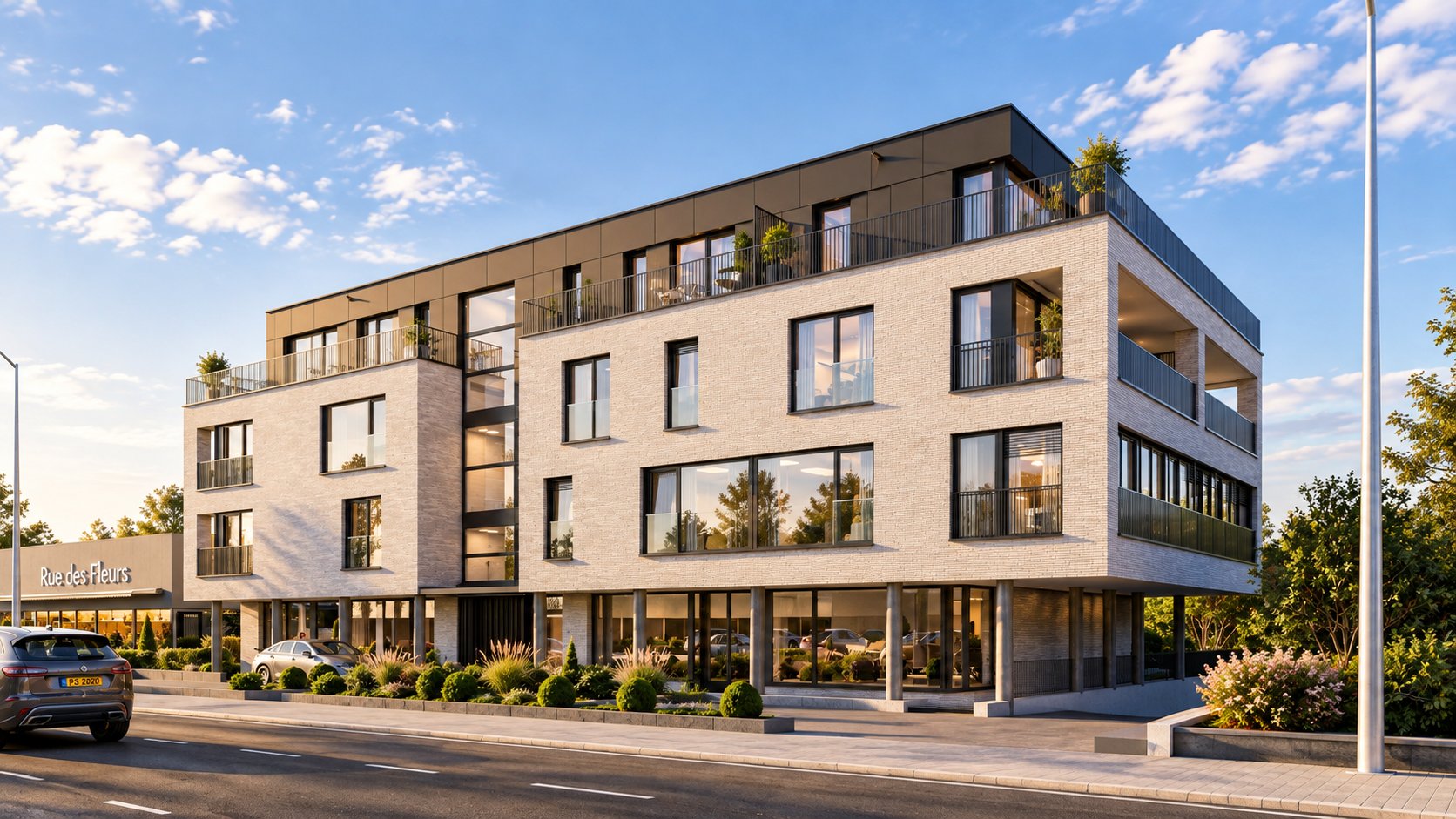 Appartement neuf 2 chambres - Strassen — 6 / 8