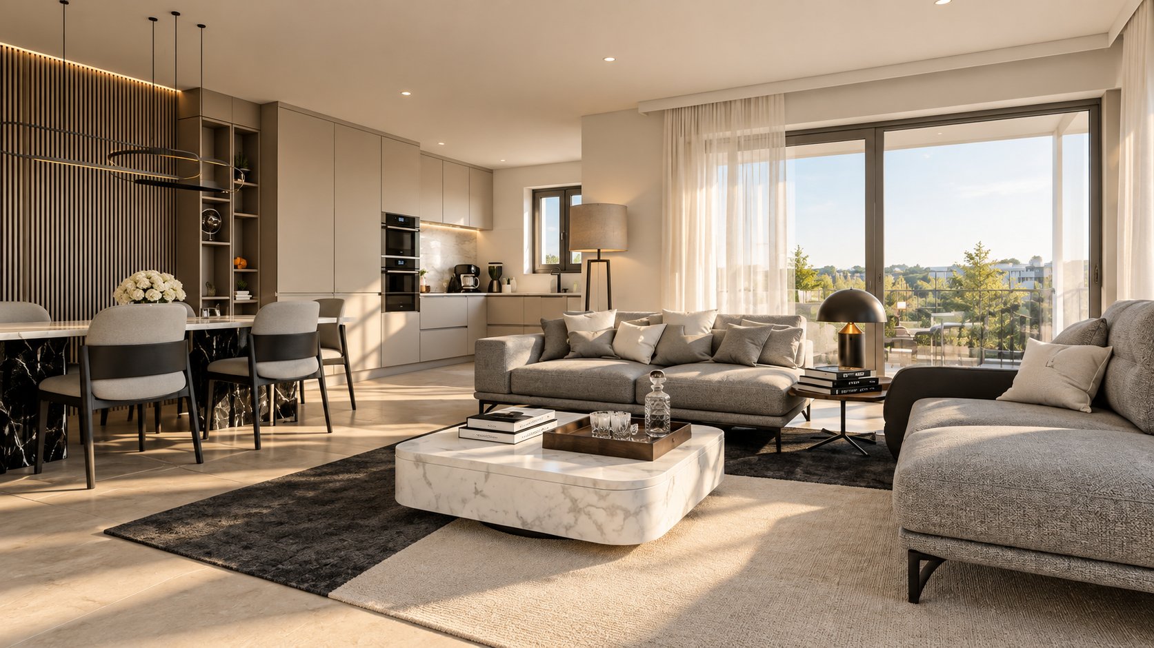 Appartement, 2 ch., 92 m², Strassen