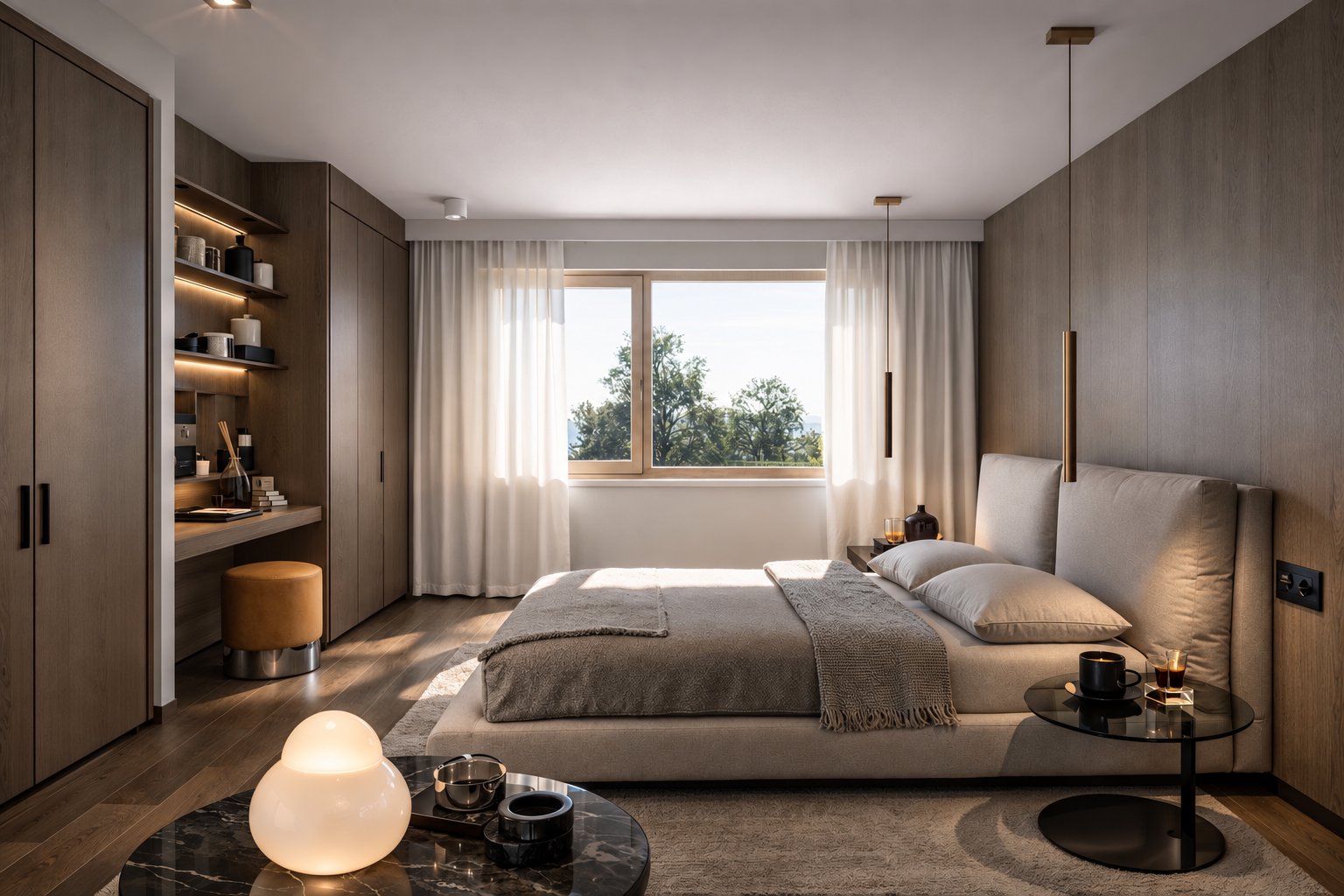 Appartement neuf 3 chambres, terrasse et jardin — Holzem — 3 / 6
