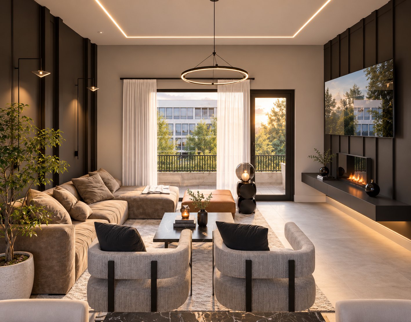Penthouse 4 chambres — Résidence Via Cappello, Munsbach — 4 / 11