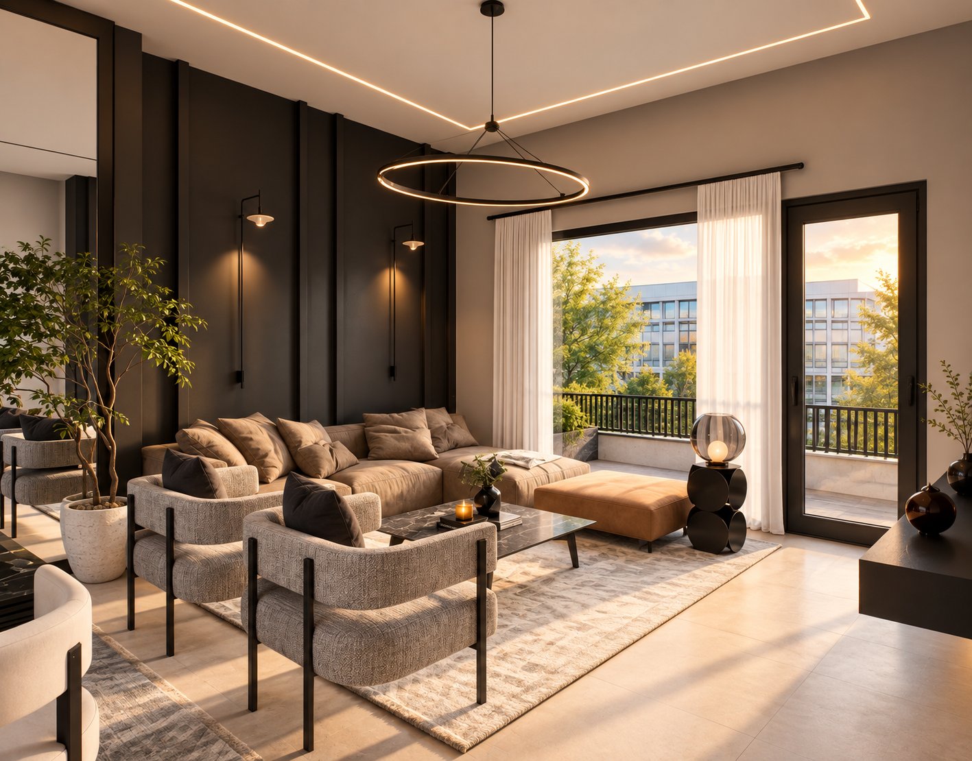 Penthouse 4 chambres — Résidence Via Cappello, Munsbach — 3 / 11