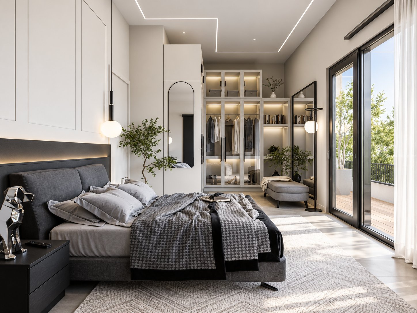 Penthouse 4 chambres — Résidence Via Cappello, Munsbach — 6 / 11
