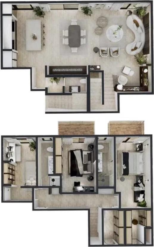 Duplex — Grüne Felder, Itzig — 3 / 6