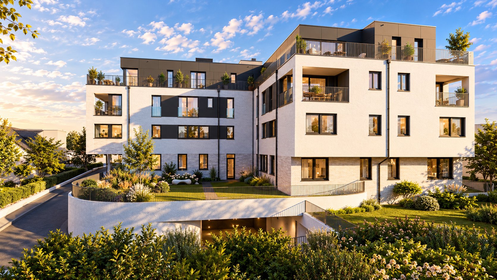 New 2-bedroom apartment with terrace – Strassen — 8 / 8