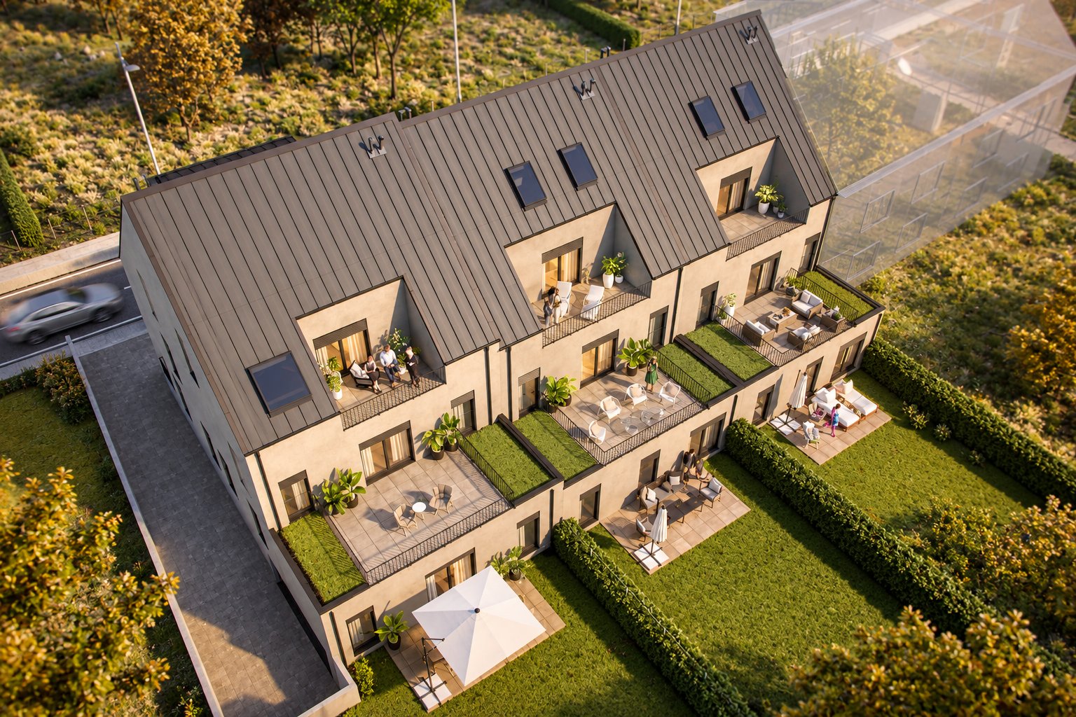 Appartement neuf 2 chambres — Luxembourg-Hamm — 2 / 4