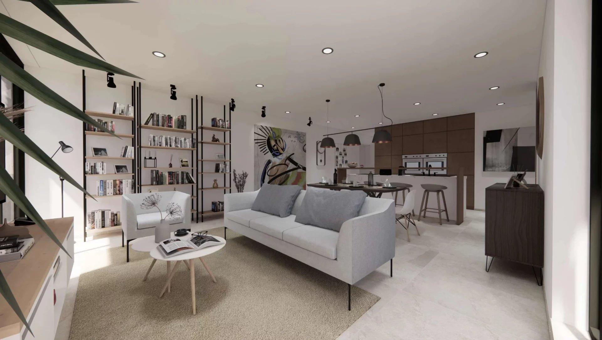 Duplex moderne à Neudorf: 3 chambres, vue imprenable  (L.3.5) — Luxembourg-Neudorf — 2