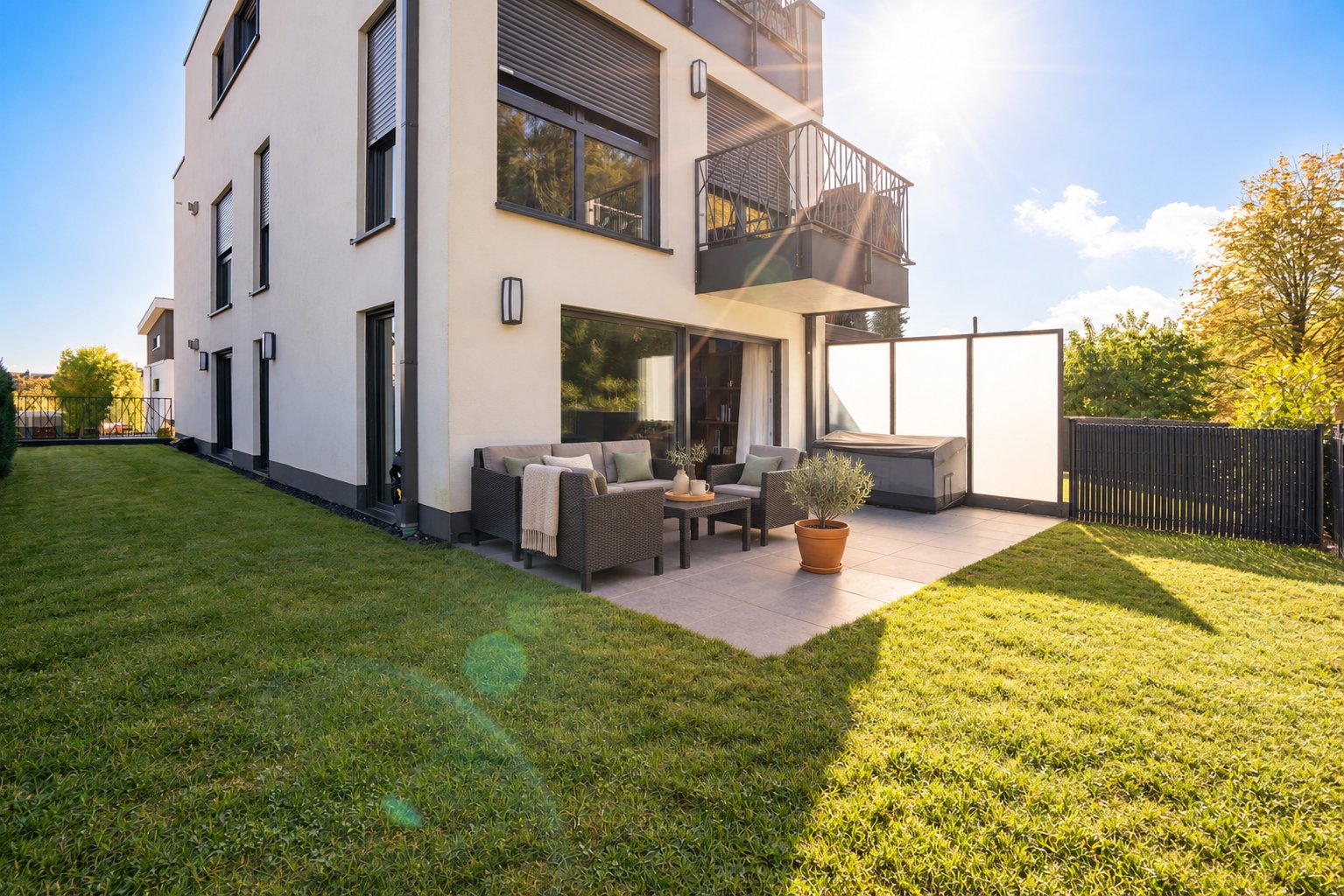 2-Zimmer-Wohnung, Terrasse, Garten – Niederkorn — 2 / 12