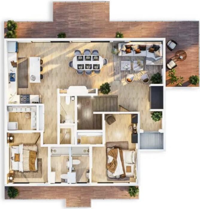 Apartment — Grüne Felder, Itzig — 7 / 7