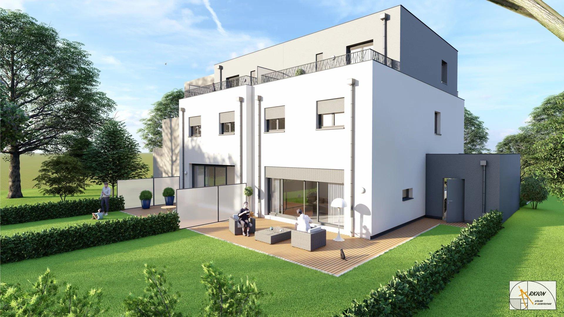 Capellen - Maison mitoyenne 4 chambres en construction — Capellen — 4