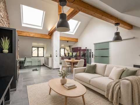 Appartement 2 chambres avec cheminée - Bissen